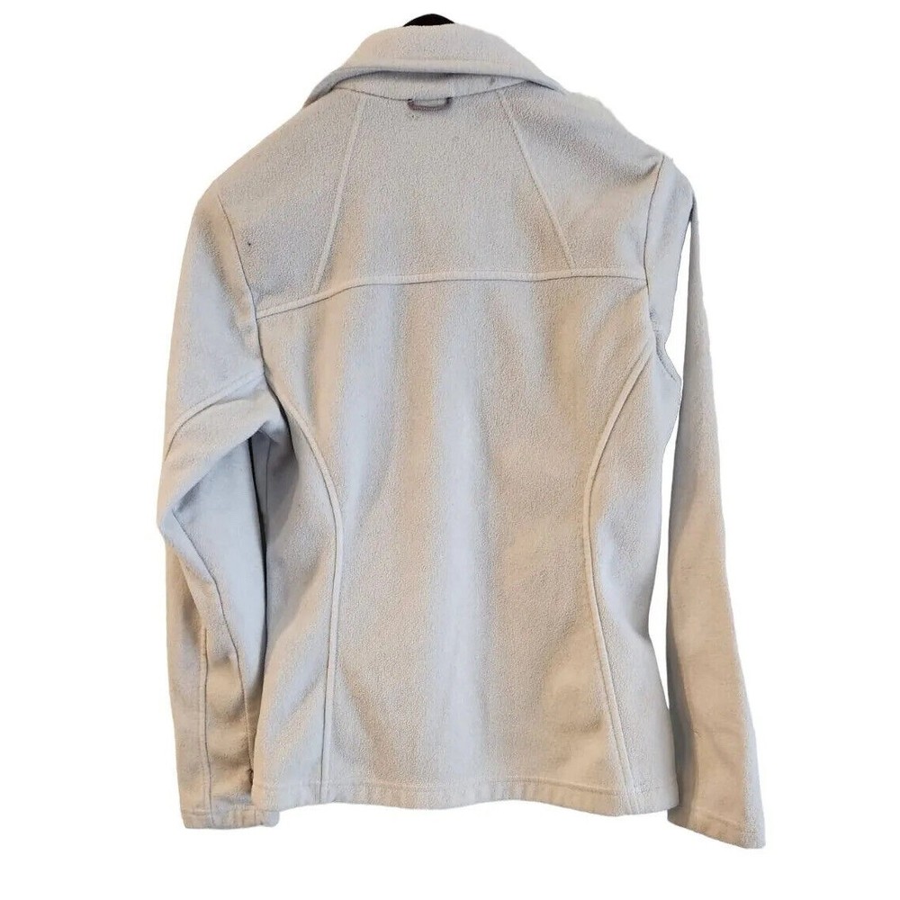 Columbia Sportswear Company Women's White Fleece Full Zip Jacket Size Small - Picture 4 of 8